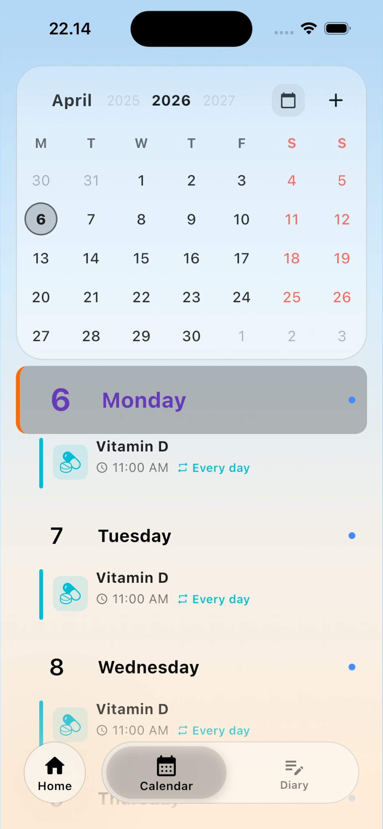 Calendar